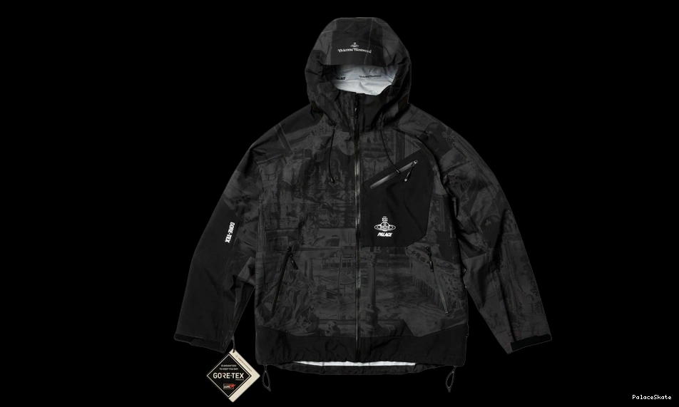 Palace Jacket "Vivienne Mono" Gore Print Westwood Gore-Text - Pinnacle Colour 0729
